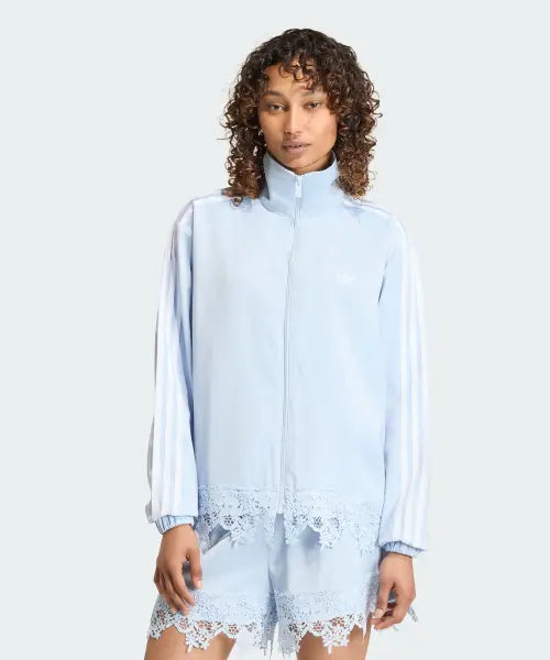[ADIDAS] Adidas Originals Satin Lace Firebird Track Top Loose / 아디다스 오리지널스 새틴 레이스 파이어버드 트랙 탑 루즈 LD1805