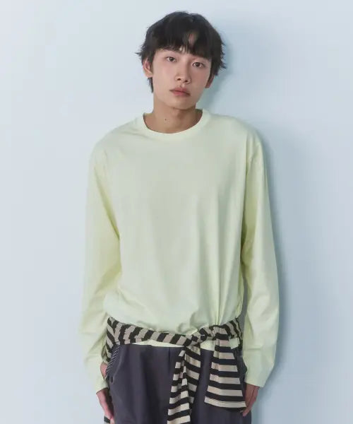 [CGP] Fingerhole Long Sleeve - Lemon / 핑거홀 롱슬리브-레몬