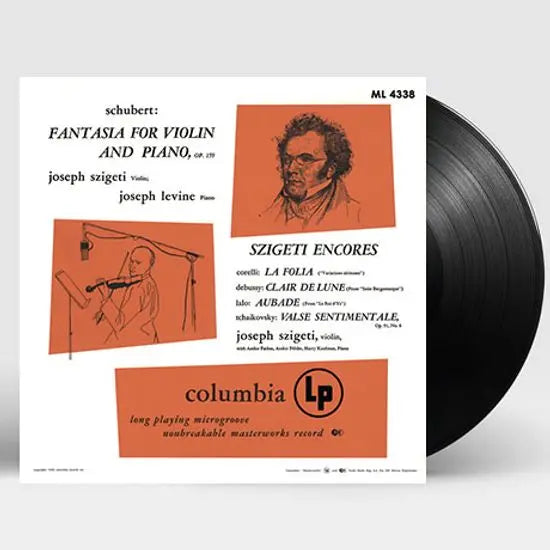 [K-Pop] Encores: Encore - Josef - Szigeti (2021 Remastered 180g LP) / ENCORES [2021 NEWLY REMASTERED] [앙코르 - 요제프 시게티] [180G LP]