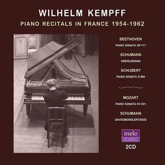 [K-Pop] Wilhelm Kempff: Piano Recitals in France (1954-1962) / PIANO RECITALS IN FRANCE 1954-1962/ WILHELM KEMPFF
 [빌헬름 켐프: 프랑스 리사이틀 (1954-1962)]