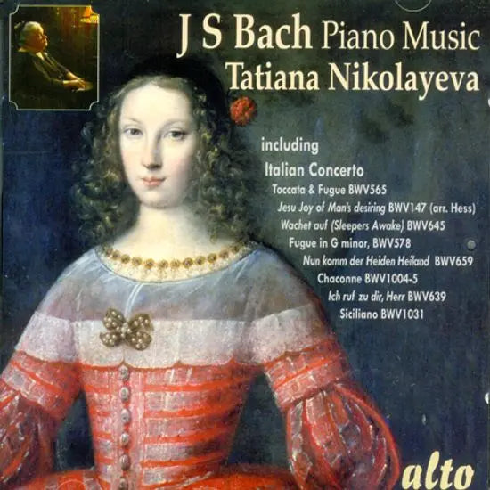 [K-Pop] Bach: Piano Works - Tatiana Nikolayeva / PIANO MUSIC/ TATIANA NIKOLAYEVA [바흐: 피아노 작품집 - 타티아나 니콜라예바]