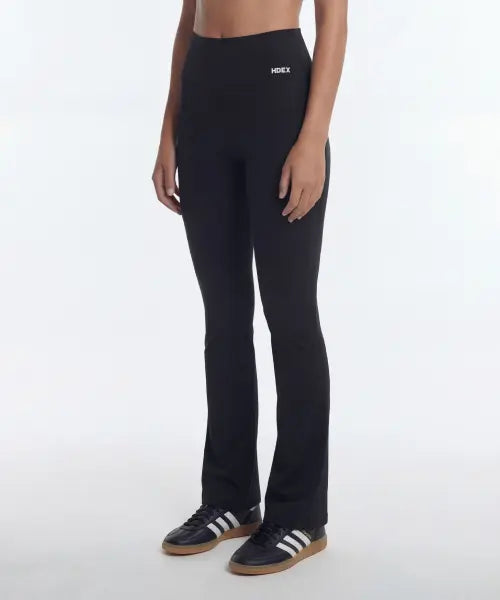 [HDEX] Supple Smooth Bootcut Leggings Black / 서플 스무스 부츠컷 레깅스 (Black)