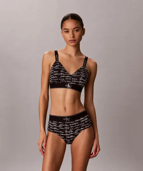 [CALVIN KLEIN UNDERWEAR] Women's CK Graphic Hipster QF8878AD4N5 / 여성 CK 그래픽 AF 힙스터_QF8878AD4N5