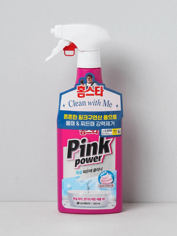 [Homestar] Homestar Pink Power Bathroom Grime Cleaner 455 ml / 홈스타 핑크파워 욕실 찌든 때 클리너 455 ml