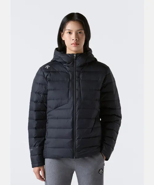 [DESCENTE] Canon Lightweight PERTEX Down Jacket Black SR323SDJ95 / 캐논 경량 퍼텍스 다운 자켓 블랙 SR323SDJ95