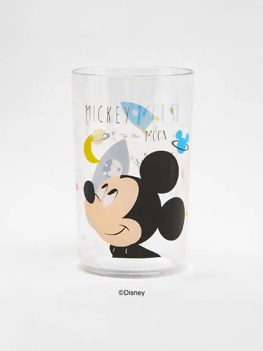 [DAISO] Character Mickey & Minnie Transparent Tumbler - Blue / 캐릭터 미키 미니 투명컵 블루