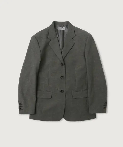 [MOOD INSIDE WOMAN] Woolrich Three-Button Blazer_Gray / (woman) 울리치 쓰리버튼 블레이저_Gray