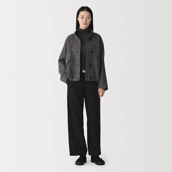 [MUJI] Cotton Yak Tuck Wide Pants / 코튼 야크 턱 와이드 팬츠