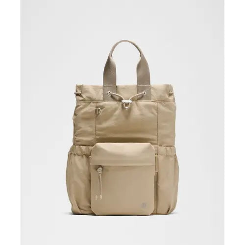 [LULULEMON] Rucu 2-in-1 Drawstring Bucket Bag / 투인원 드로스트링 버킷백  RUCU SLVR