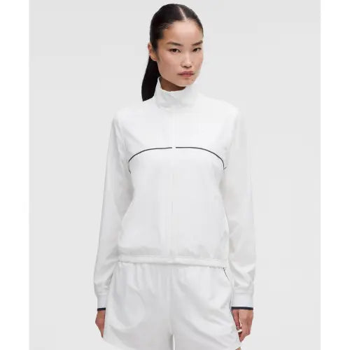 [LULULEMON] Rival Tennis Track Jacket WHT CLBL / 코트 라이벌 테니스 트랙 재킷  WHT CLBL