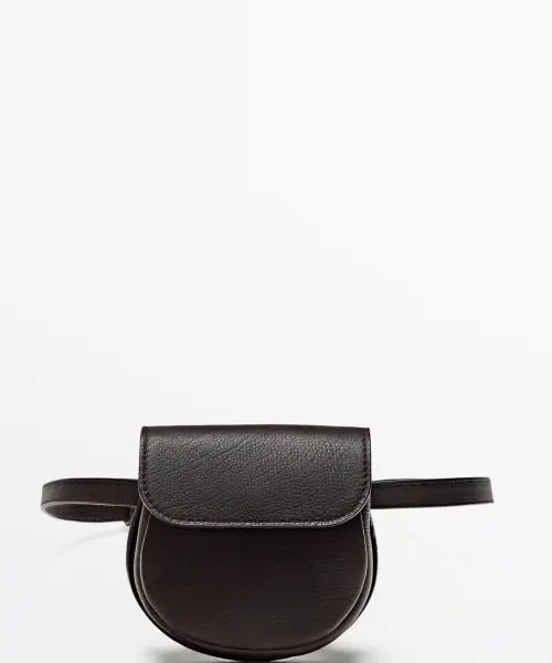 [MASSIMO DUTTI] Napa Leather Belt Bag / 나파 가죽 백 벨트