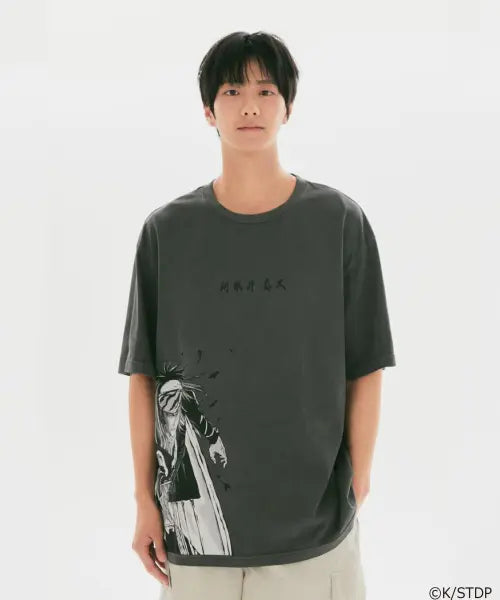 [SPAO] BLEACH Short Sleeve T Shirt (Charcoal)_SPRLG49U05 / [블리치] 반팔 티셔츠(Charcoal)_SPRLG49U05