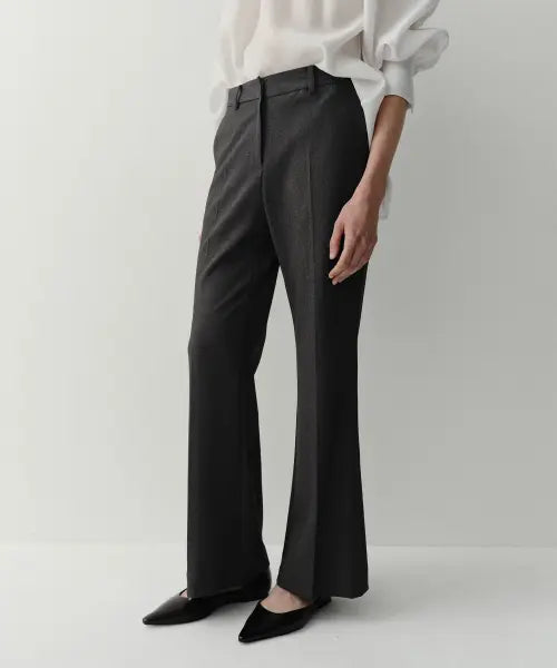 [EAAH] FW BELL BOTTOM PANTS (CHARCOAL)