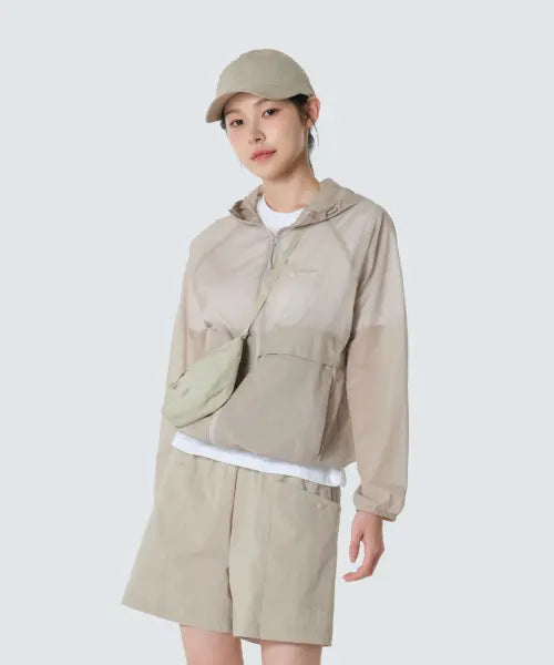 [SNOWPEAK APPAREL] Pico Lightweight Women's Windbreaker (S26MWTWB71) Sand Beige / 피코 초경량 여성 바람막이 (S26MWTWB71) Sand Beige