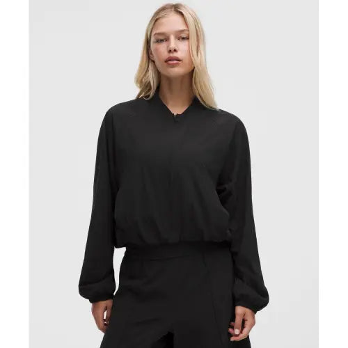 [LULULEMON] Breezly Bomber Jacket BLK / 브리즐리 보머 재킷  BLK