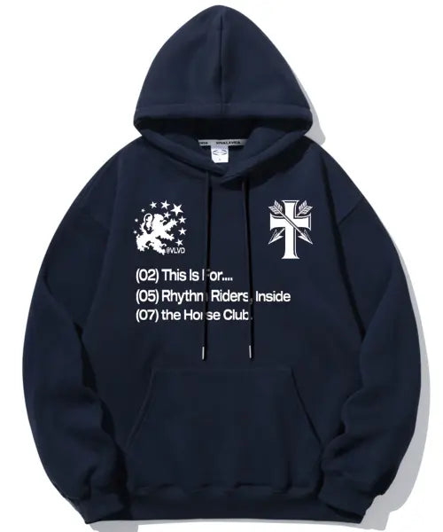 [VIVA LA VIDA] Rhythm Heavy Terry Hoodie / [기모선택] Rhythm 헤비테리 후드