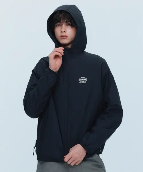 [OUTDOOR PRODUCTS] Raglan Light Windbreaker (Black) / 라글란 라이트 윈드브레이커 (블랙)