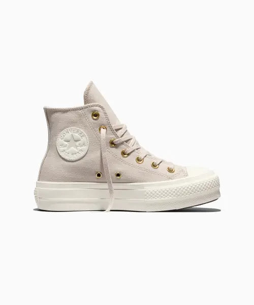 [CONVERSE] Chuck Taylor All Star Platform Lift Zippers Classic Ecru A18386C / 척테일러 올스타 리프트 지퍼스 클래식 에크루 A18386C