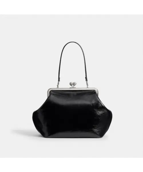 [COACH] Large Kiss Lock Frame Bag CFA00 LHBLK / 라지 키스락 프레임 백 CFA00 LHBLK