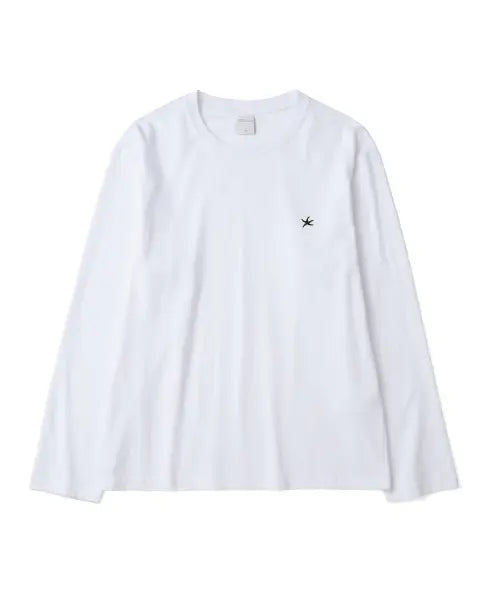 [THE COLDEST MOMENT] TCM starfish mini logo long sleeve (white)
