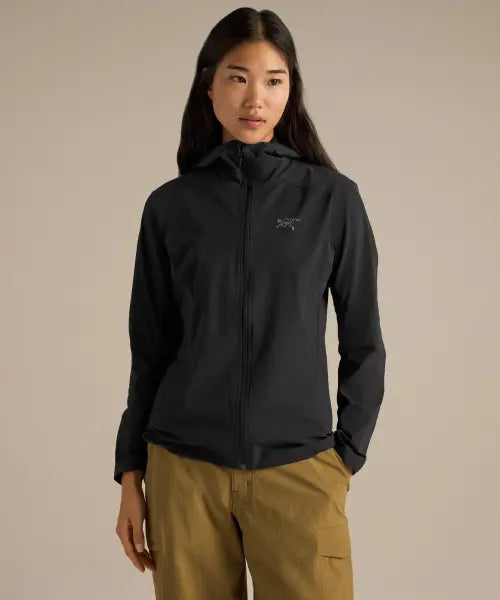 [ARCTERYX] GAMMA LIGHTWEIGHT HOODY W - BLACK / AJQFW10924 / 감마 라이트웨이트 후디 여성 - BLACK / AJQFW10924