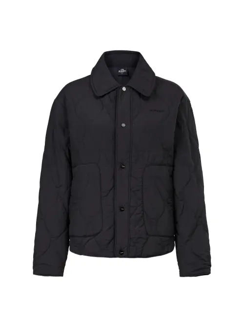 [EIDER] POP Women's Padded Shacket Jacket_Black / POP 여성 셔켓 패딩 자켓_Black