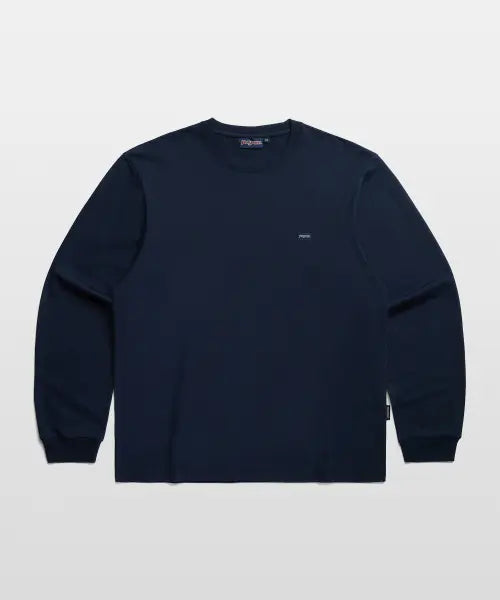 [JANSPORT] Box Logo Long Sleeve Navy / 박스 로고 롱슬리브 NAVY
