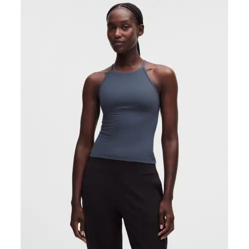 [LULULEMON] Flow Y High Neck Tank Top / 플로우 Y 하이넥 탱크탑 *라이트 서포트, B C컵  DDND