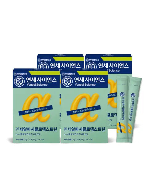 [YONSEIDAIRY] Yonsei ALPHA Cyclodextrin (4g x 14 Sticks) 4box / 연세 알파 시클로덱스트린 (4g x 14포) 4박스
