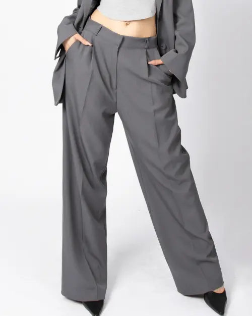 [COOLSIS] CSS WIDE SLACKS-028 (GREY)