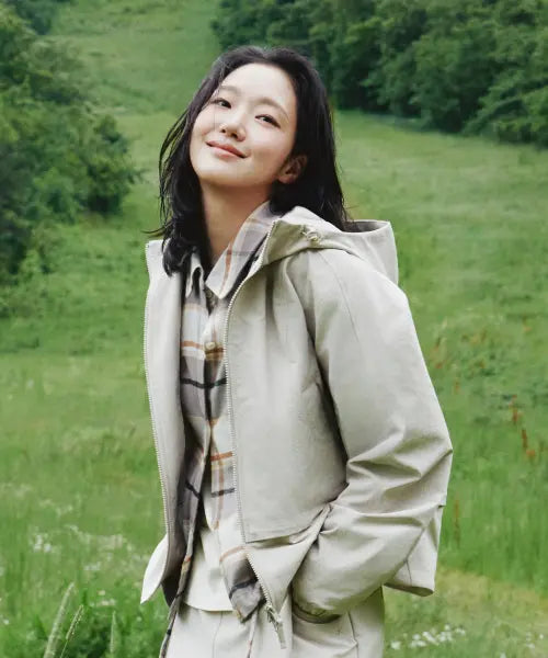 [SNOWPEAK APPAREL] Camp Dry Women's Windbreaker (S26FWFWB61) Light Beige / 캠프 드라이 여성 바람막이 (S26FWFWB61) Light Beige