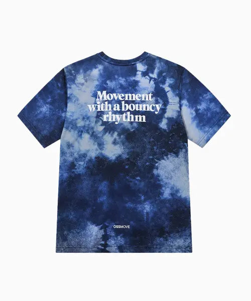 [OSSMOVE] Move Reflector T-Shirt / Fog Blue / 무브 리플렉터 티셔츠/포그 블루