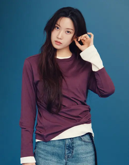 [GIORDANO] Perfect Basic Long Sleeve T-Shirt / 퍼펙트 기본 긴팔티 326903 [11color]