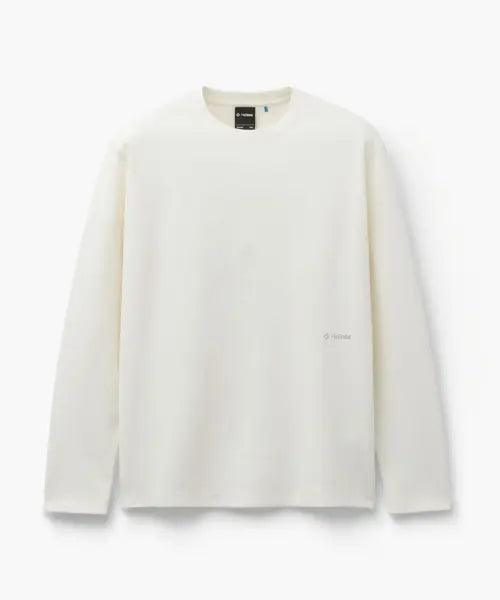 [HELINOX WEAR] Waffle Pique Long Sleeve T Shirt_Ivory / 와플 피크 긴팔 티셔츠_Ivory