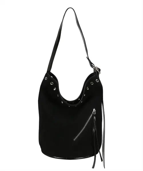 [YEOMIM] beaker bag (suede black)