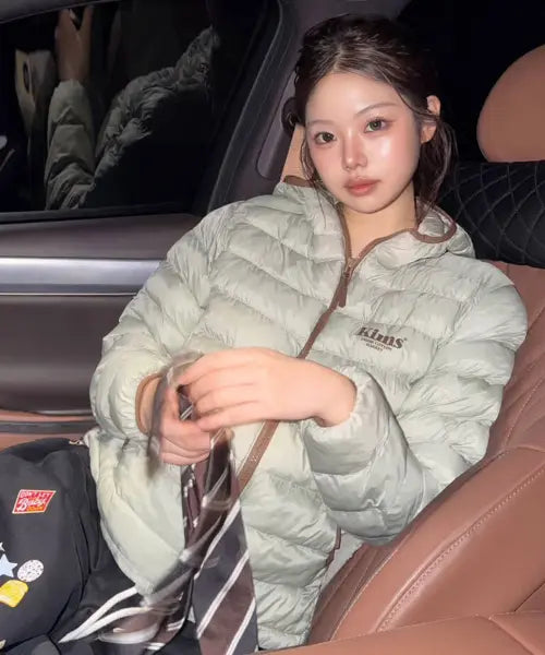 [KIMS FRESH COTTON MARKET] Kims Light Padding Jacket Mint / Kims Light Padding Jacket (3color)