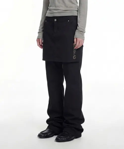 [DEFGARMENTS] APRON PANTS [2COLOR]
