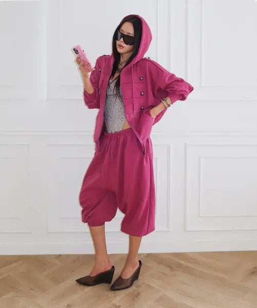 [WAVEGIRL] Leon Hoodie Zip Up (4color)