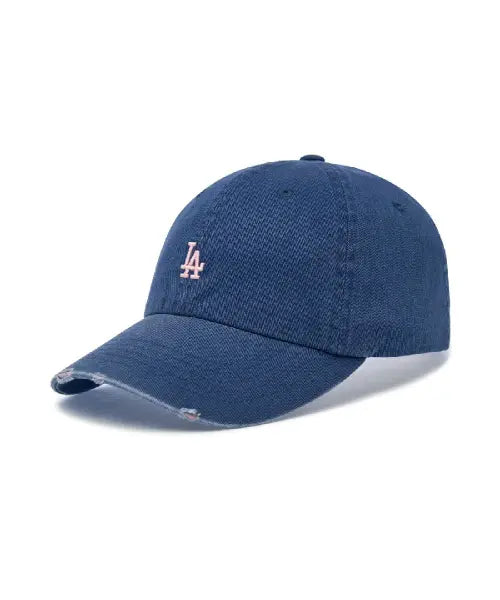 [MLB] VINTAGE NANO UNSTRUCTURED BALLCAP / 빈티지 나노 언스트럭쳐 볼캡 LA (Navy)