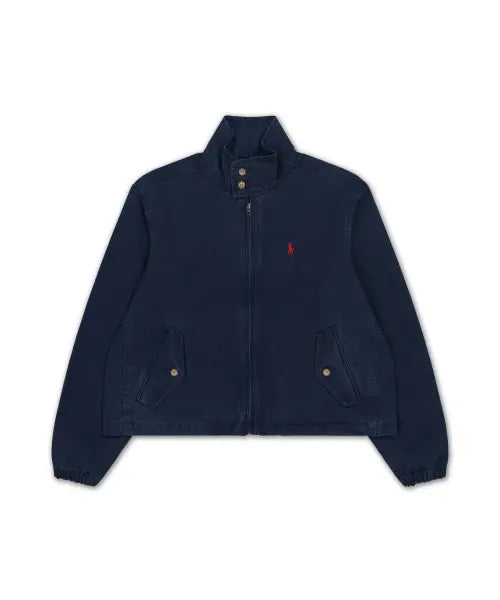 [POLO RALPH LAUREN] CTY JKT-LINED-WINDBREAKER CANVAS-NAVY-410 / 코튼 캔버스 재킷-네이비