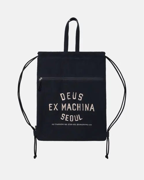 [DEUS EX MACHINA] Second String Bag - Black / Second String Bag_Black