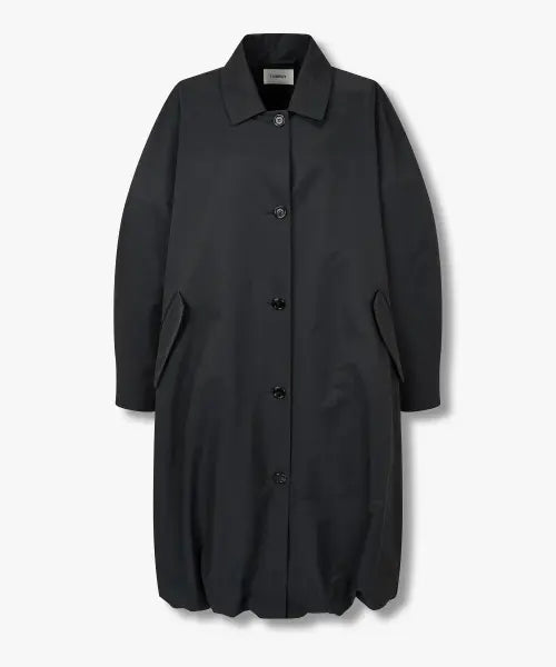 [STUDIO TOMBOY] Volume Hem Trench Coat / 밑단 볼륨 트렌치코트 _챠콜_9106111201