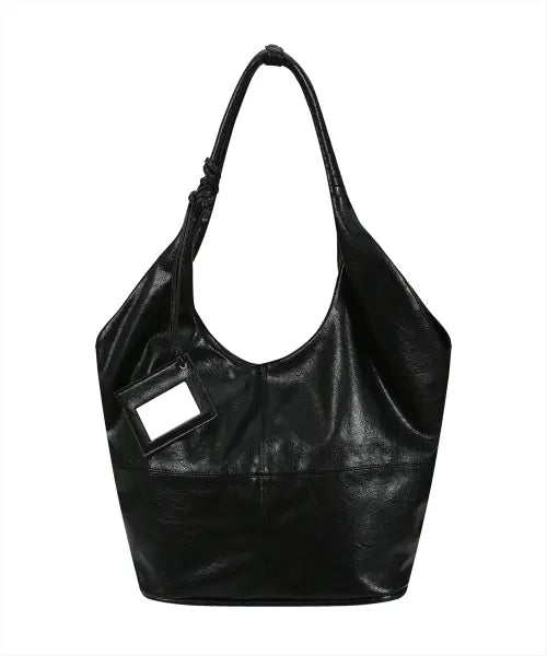 [YEOMIM] vase bag (black) \u0026 mirror card charm set