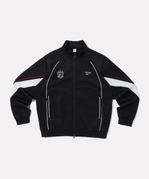 [REEBOK] Vector Line Jersey Track Top - Black / 벡터 라인 저지 트랙 탑 - 블랙
