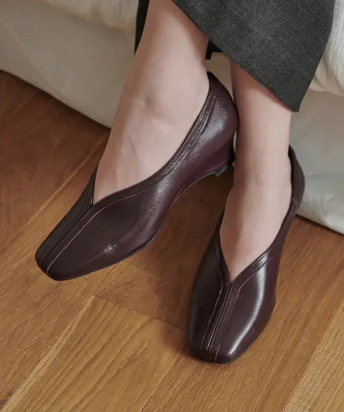 [WETTIA] Roman Wedge Pumps WBPV68501 + 68502 (flat) / 로만 웻지 펌프스 [+플랫 ver.] 68501+68502