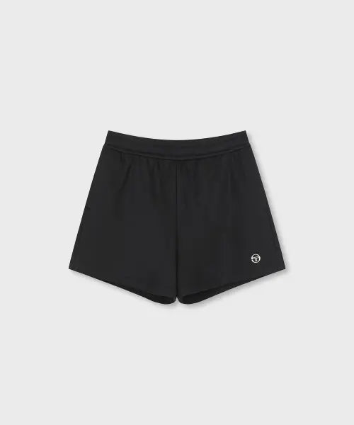 [SERGIO TACCHINI] W BUTTER FLEECE 2-IN-1 SHORTS / W 버터쭈리 2-IN-1 쇼츠 (Black)