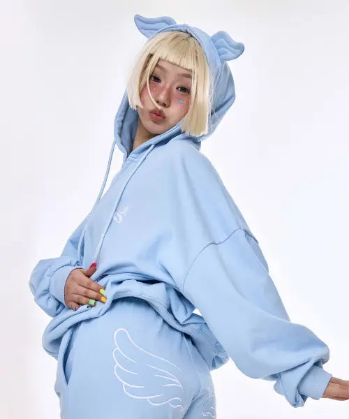 [YEGG] Wing Pants Skyblue / 윙 팬츠 스카이블루