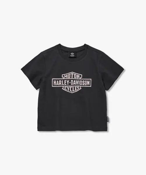 [HARLEY-DAVIDSON COLLECTIONS®] BARN&SHIELD T-Shirt Dark Grey / [여성] 바앤실드 티셔츠 다크그레이_HH26111050