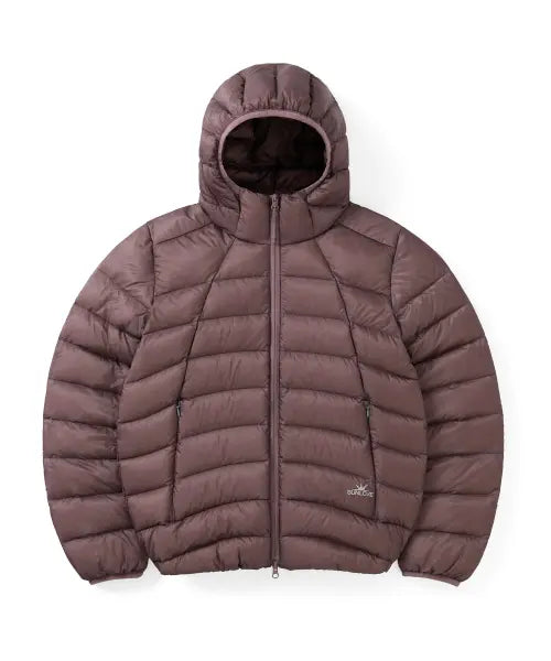 [SUNLOVETOUR] Hooded Fly Light Down Jacket Rose