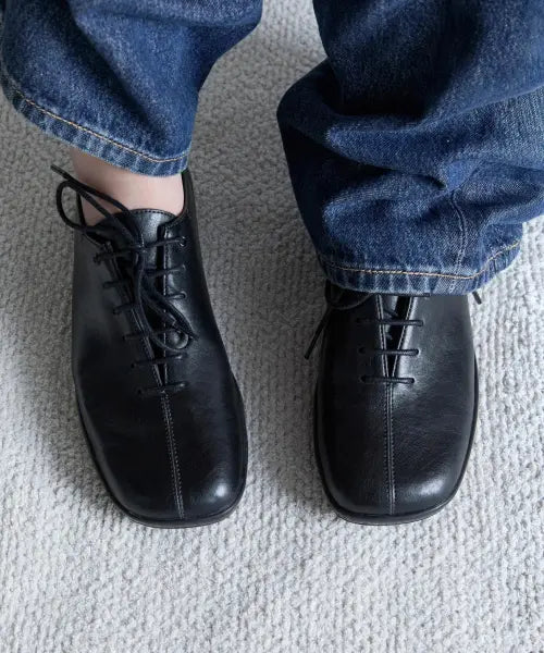 [STAND OIL] Tie Loafer · Black / Tie Loafer · 타이 로퍼 / 블랙